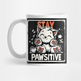 Stay Pawsitive Mug